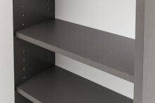 Hängeschrank >Arezzo< in Eiche Rauchsilber Nachbildung - 40x64x20cm (BxHxT)