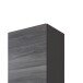 Hängeschrank >Arezzo< in Eiche Rauchsilber Nachbildung - 40x64x20cm (BxHxT)