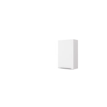 Hängeschrank >Garda< in weiß-matt - 40x64x20cm (BxHxT)
