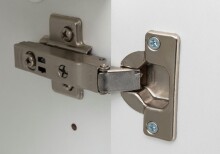 Hängeschrank >Garda< in weiß-matt - 40x64x20cm (BxHxT)