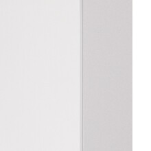 Hängeschrank >Garda< in weiß-matt - 40x64x20cm (BxHxT)