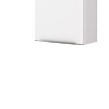 Hängeschrank >Garda< in weiß-matt - 40x64x20cm (BxHxT)