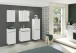 Hängeschrank >Garda< in weiß-matt - 40x64x20cm (BxHxT)