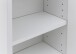 Hängeschrank >Garda< in weiß-matt - 40x64x20cm (BxHxT)