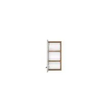 Hängeschrank >Livorno< in weiß-matt - 30x64x20cm (BxHxT)