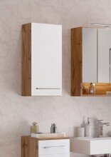 Hängeschrank >Livorno< in weiß-matt -...