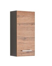 Hängeschrank >Paris< in Wotaneiche - 30x64x20cm (BxHxT)