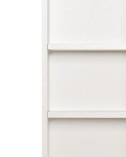 Hängeschrank >Porta< in Hochglanz-Weiß - 30x64x20cm (BxHxT)