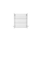 Hängeschrank >Porta< in Hochglanz-Weiß - 60x64x20cm (BxHxT)