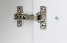 Hängeschrank >Porta< in Hochglanz-Weiß - 60x64x20cm (BxHxT)