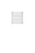 Hängeschrank >Porta< in Hochglanz-Weiß - 60x64x20cm (BxHxT)