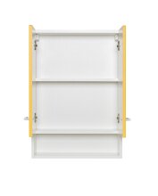Hängeschrank >Riga< in Gelb-Matt - 50x71x20cm (BxHxT)