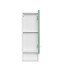 Hängeschrank >Riga< in Grün-Matt - 25x71x20cm (BxHxT)