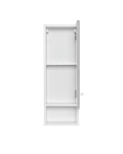 Hängeschrank >Riga< in Hellgrau-Matt - 25x71x20cm (BxHxT)