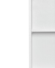 Hängeschrank >Riga< in Hellgrau-Matt - 25x71x20cm (BxHxT)