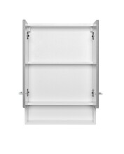 Hängeschrank >Riga< in Hellgrau-Matt - 50x71x20cm (BxHxT)