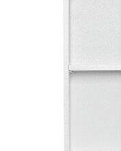 Hängeschrank >Riga< in Weiß-Matt - 25x71x20cm (BxHxT)