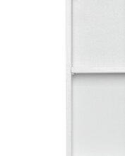 Hängeschrank >Riga< in Weiß-Matt - 25x71x20cm (BxHxT)