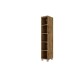 Badregal >Livorno< in Wotan-Eiche - 25x130x35cm (BxHxT)