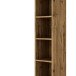 Badregal >Livorno< in Wotan-Eiche - 25x130x35cm (BxHxT)