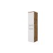 Midischrank >Livorno< in weiß-matt - 30x130x35cm (BxHxT)