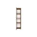 Midischrank >Livorno< in weiß-matt - 30x130x35cm (BxHxT)