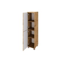 Midischrank >Livorno< in Wotan-Eiche - 30x130x35cm...