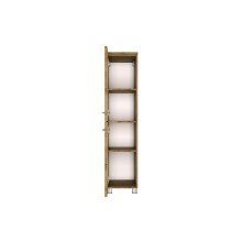 Midischrank >Livorno< in Wotan-Eiche - 30x130x35cm (BxHxT)