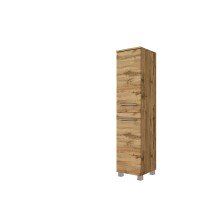 Midischrank >Livorno< in Wotan-Eiche - 30x130x35cm...