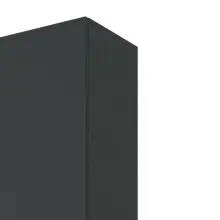 Midischrank >Pienza< in Grau-matt - 40x130x35cm (BxHxT)