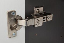 Midischrank >Pienza< in Grau-matt - 40x130x35cm (BxHxT)