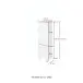 Midischrank >Pienza< in Grau-matt - 40x130x35cm (BxHxT)