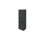 Midischrank >Pienza< in Grau-matt - 40x130x35cm (BxHxT)