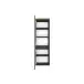 Midischrank >Pienza< in Grau-matt - 40x130x35cm (BxHxT)