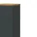 Midischrank >Pienza< in Grau-matt - 40x130x35cm (BxHxT)
