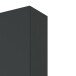 Midischrank >Pienza< in Grau-matt - 40x130x35cm (BxHxT)