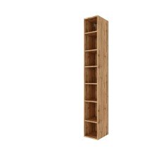 Badregal >Livorno< in Wotan-Eiche - 25x180x35cm (BxHxT)