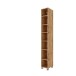 Badregal >Livorno< in Wotan-Eiche - 25x180x35cm (BxHxT)