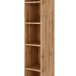 Badregal >Livorno< in Wotan-Eiche - 25x180x35cm (BxHxT)
