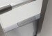 Hochschrank >Arezzo< in Eiche Rauchsilber Nachbildung - 40x180x35cm (BxHxT)