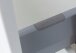Seitenschrank >Garda< in Weiß-Matt - 40x180x35cm (BxHxT)