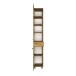 Hochschrank >Livorno< in Wotan-Eiche - 30x180x35cm (BxHxT)