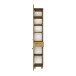 Hochschrank >Livorno< in Wotan-Eiche - 30x180x35cm (BxHxT)