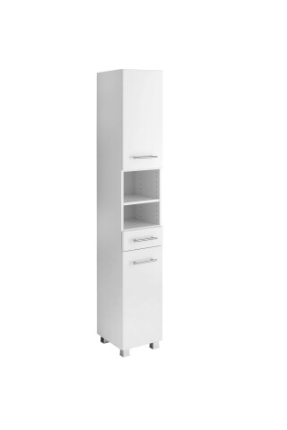 (BxHxT), 239,95 € Hochglanz-Weiß - >Porta< Hochschrank in 60x180x35cm