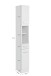 Hochschrank >Riga< in Gelb-Matt - 25x190x35cm (BxHxT)