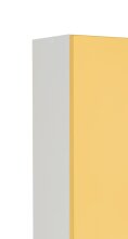 Hochschrank >Riga< in Gelb-Matt - 50x190x35cm (BxHxT)