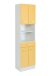 Hochschrank >Riga< in Gelb-Matt - 50x190x35cm (BxHxT)