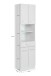 Hochschrank >Riga< in Grün-Matt - 50x190x35cm (BxHxT)