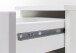 Hochschrank >Riga< in Hellgrau-Matt - 25x190x35cm (BxHxT)