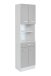 Hochschrank >Riga< in Hellgrau-Matt - 50x190x35cm (BxHxT)